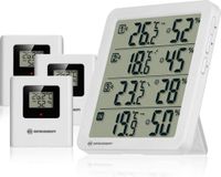 Bresser Quadro NV Weerstation - Thermo-/ Hygrometer - Wit