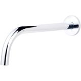 Wiesbaden Slim 18mm Uitloop - Rond - 25cm 1/2" - Chroom