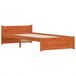 vidaXL Bedframe Wasbruin Massief grenenhout 205.5 x 95.5 x 51 cm