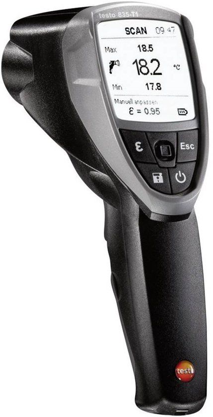 Testo testo 835-T1 Infrarood-thermometer Optiek 50:1 -30 - +650 °C Contactmeting