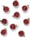 HEMA Boules de Noël en verre rouge - 9 pièces
