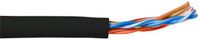 ACT EP359B CAT5E U/UTP Patchkabel Zwart - 305 mètre