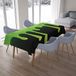 Bonamaison Tafelkleed, Anti-Mold, Sneldrogend, Waterdicht, 100% Polyester Tafellaken, 140cm x 200cm - Ontworpen en Vervaardigd in Turkije