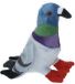 Unbekannt Knuffelduif - 19 cm - Pluche - Vogel - Knuffeldier - Multi