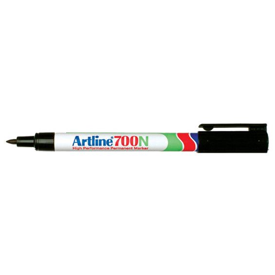 Artline EK-700N Permanente Marker Kogelpunt Zwart 12 Stuks