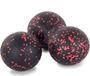 VERK GROUP - Rouleau de massage double - Rouleau d'exercice - Mousse - Noir avec une couleur
