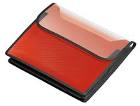 VELOFLEX Velobag 1443422 Verzamelbox, verzamelmap, DIN A4, PP-folie, 40 mm vulhoogte, rood, 1 stuk
