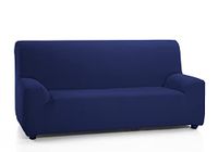 Martina Home Tunez Elastische bankovertrek, stof, blauw (marineblauw), 1-zits (70 tot 110 cm)