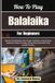 How Libri GmbH How To Play Balalaika For Beginners