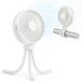 Techsuit Ventilateur Portable VP1, Blanc