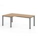 Hammerbacher Bureau 90° hoek met 4 ronde poten - 200 x 120 cm
