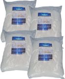 Merkloos / Sans marque Koopman International Sneeuwdeken - 4x - wit - 200 x 40 cm
