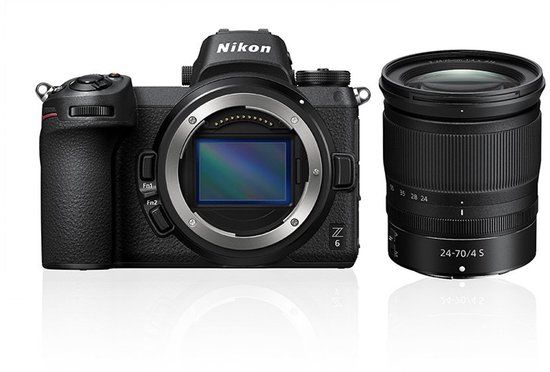 Nikon Z6 + 24-70mm f/4 - Zwart