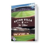 Aston Villa FC Verjaardagskaart Voetbal 3D Effect Lenticulaire Kaart Ideaal voor elke gelegenheid