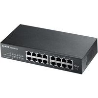 Zyxel 16 Poort Netwerk Ethernet Switch | Unmanaged+ Gigabit | GS1100-16