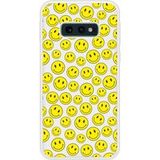 Samsung Bedrukt siliconen hoesje compatibel met Galaxy S10e Smiley