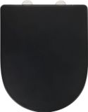 Wenko Abattant WC, Duroplast, Noir