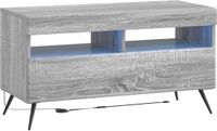 vidaXL TV-meubel Grijs Sonoma Bewerkt hout