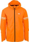 AGU Original II Regenjas - Waterdicht en Ademend - Unisex - Reflecterend - Afneembare capuchon - Oranje - XL