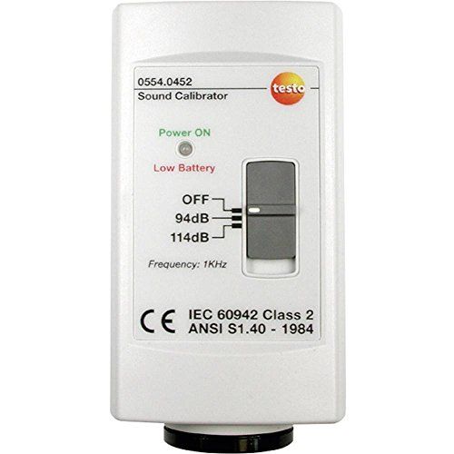 Testo SE & Co.KGaA 0554 0452 geluidsniveaukalibrator