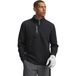 Under Armour Layer Drive Pro Hybrid Half Zip, noir