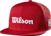 Wilson Flat Brim Junior Golf Cap - Rood Wit