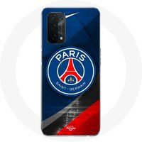 Maniacase Etui voor Oppo A54 5G PSG Paris Saint Germain Logo