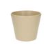 Cache-pot conique, céramique, gris galet, ø15,5 cm