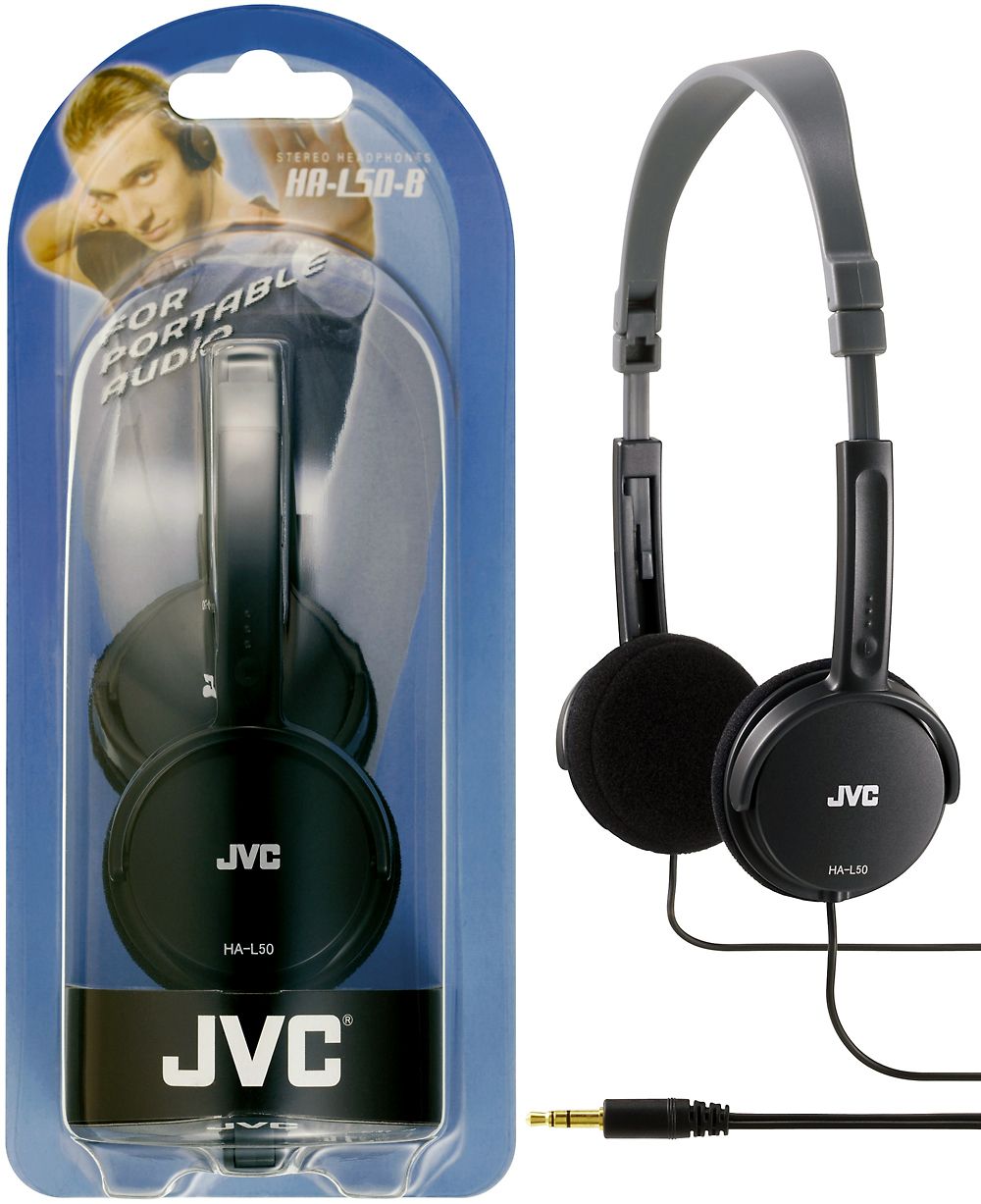 JVC HA-L50-B Over-Ear Hoofdtelefoon - Zwart