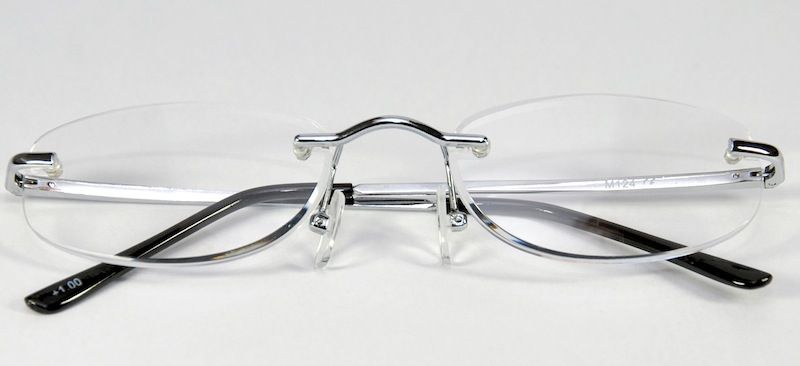 Melleson Optics Melleson Leesbril +1.00 Universeel Randloos