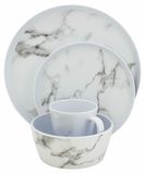 Eurotrail ETKW2071 Serviesset 16-delig Melamine Wit