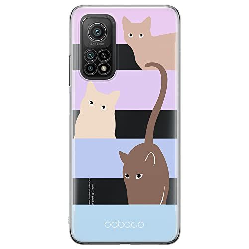 ERT GROUP Mobiele Telefoonhoesje voor Xiaomi MI 10 LITE - Babaco Cats 014