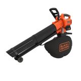 BLACK+DECKER BCBLV3625L1 Souffleur de feuilles sans fil - 36V - 8 vitesses - 3-en-1