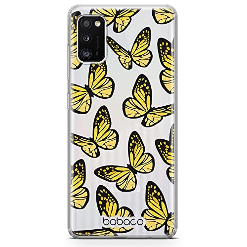 ERT GROUP mobiele telefoonhoesje voor Samsung A41 - Babaco Butterflies 002