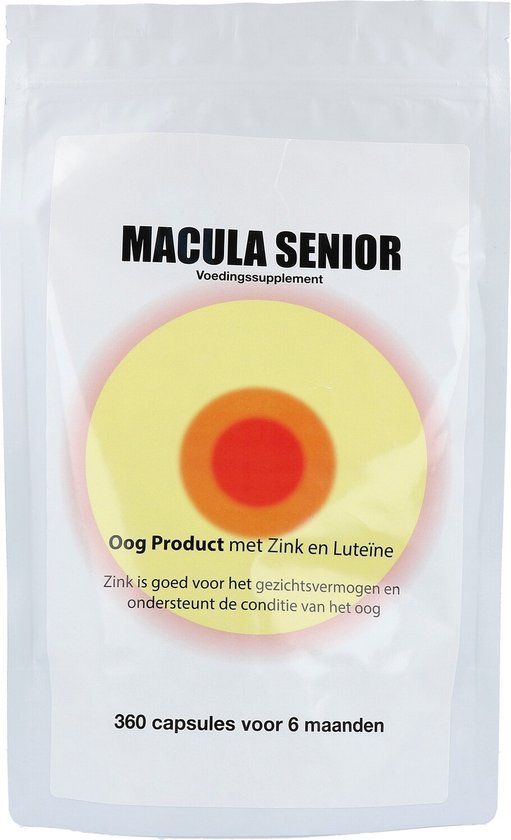 Sanmed Macula Senior Capsules Halfjaarverpakking 360CP