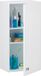 Relaxdays badkamerkast hangend - 2 legplanken - MDF - 60 x 30 x 20,5 cm - wit
