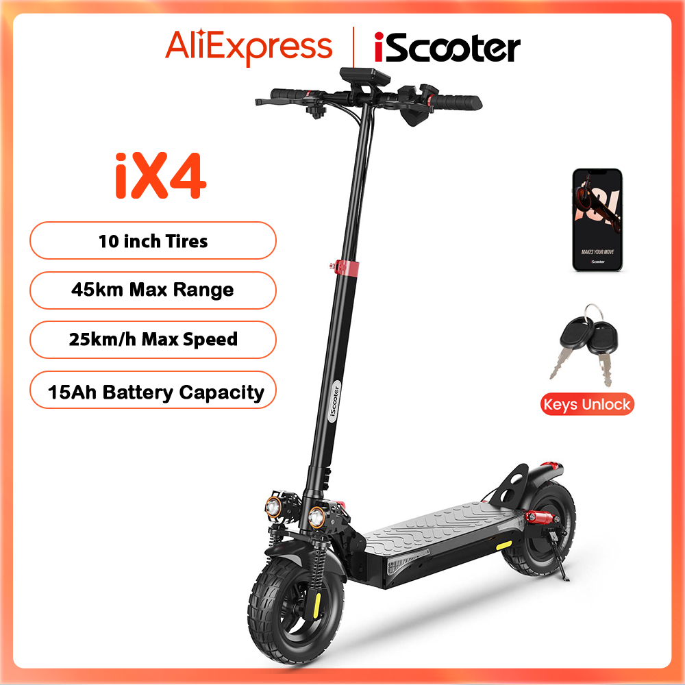 iScooter Elektrische terreinstep iX4 10"
