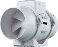 VENTS Lucht afzuigkap TT 125 Dual Fan 220/280 m³/uur (125mm) wit, Geluidsreductie