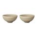PotteryJo Lot de 2 bols Daga Ø5 cm Avoine