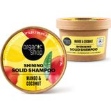 Organic Shop Shining Solid Shampoo Mango Coconut 60g