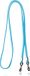 LGT JWLS LGT Jewels Lichtblauwe Elastische PU Leren Brilketting - 70 cm