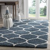 Safavieh SGH280G-212 loper, meerkleurig modern 3' x 5' Slate Blue/Ivory