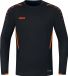 Jako Challenge Sweater Heren - Zwart / Fluo Oranje | Maat: XXL