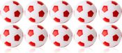Winspeed Robertson - Tafelvoetbal Ballen - 35 mm - Wit / Rood - 10 stuks