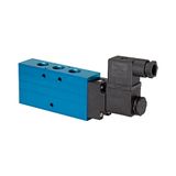 Riegler 517.426 5/2-wegventiel eenzijdig elektromagnetisch mono. G 1/2 230V, 50Hz, 1 stk