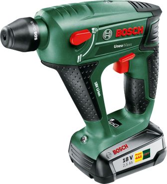 Bosch Uneo Maxx Accuboorhamer - 18V - Incl. 1 Accu & Lader