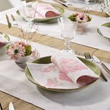 Papstar 50 Servetten ROYAL Collection 1/4 vouw 40 cm x 40 cm roze Blossom