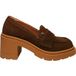 Pollini Femme Daim Marron