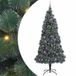 vidaXL Sapin de Noël artificiel avec set de boules, pré-éclairé, vert, 240 cm