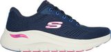 Skechers Arch Fit 2.0 - Big League Dames Sneakers - Donkerblauw/Multicolour